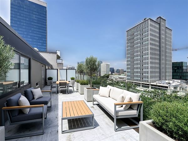 EU/Centrum: penthouse- grote terrassen- prachtig uitzicht
