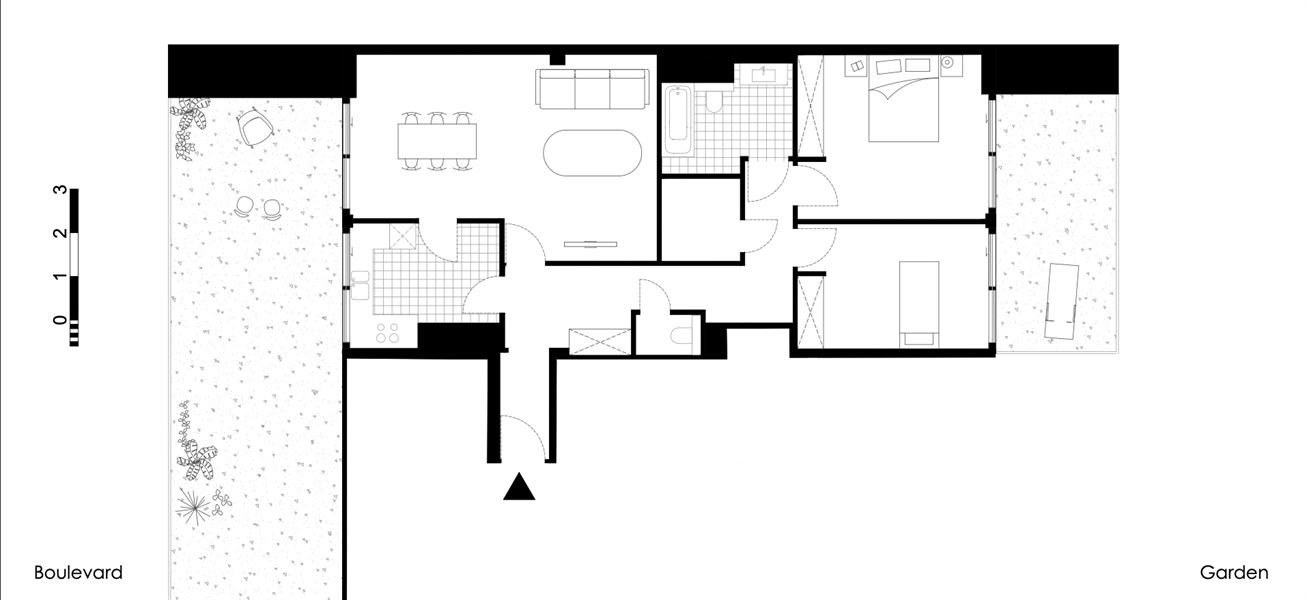 EU/Centrum: penthouse- grote terrassen- prachtig uitzicht