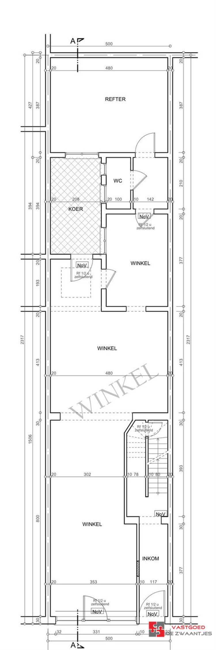 Foto 8 : Winkelruimte te 2600 BERCHEM (België) - Prijs € 1.300