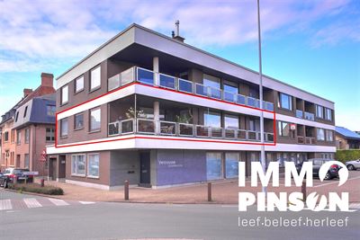 Prachtig vernieuwd hoekappartement te huur in Veurne - Immo Pinson