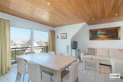 Ruim duplex appartement met berging en garage te koop in De Panne - Immo Pinson