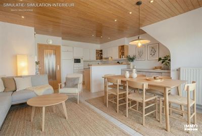 Ruim duplex appartement met berging en garage te koop in De Panne - Immo Pinson
