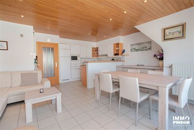 Ruim duplex appartement met berging en garage te koop in De Panne - Immo Pinson