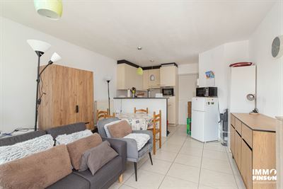 Zonnig appartement met een slaapkamer te huur in De Panne - Immo Pinson