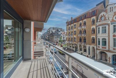 Appartement met twee slaapkamers met balkon in centrum te huur in De Panne - Immo Pinson