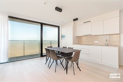 Servicewohnung mit weitem Blick auf das Meer, den Strand und die Dünen zu vermieten in De Panne - Immo Pinson