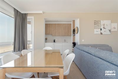 Modern hoekappartement met zeezicht te koop in De Panne - Immo Pinson