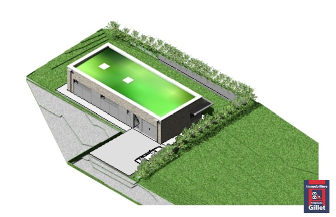 zoning Mecalys - Terrain avec permis pour atelier -