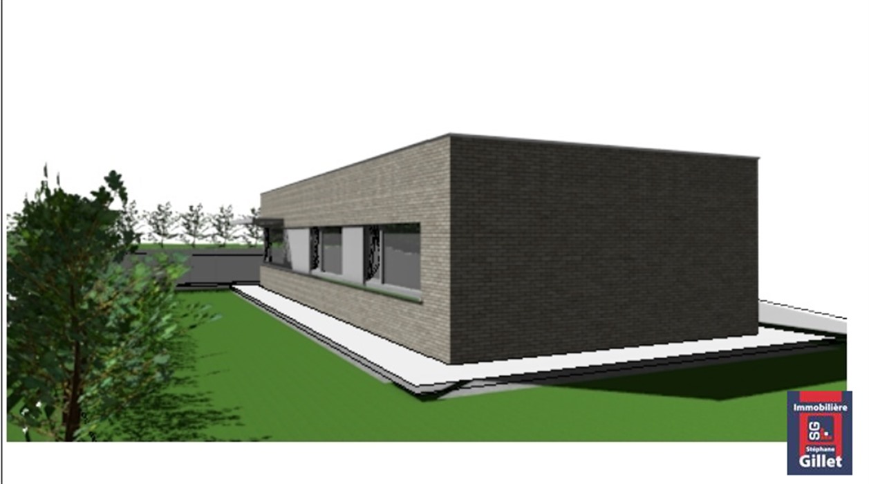 zoning Mecalys - Terrain avec permis pour atelier -