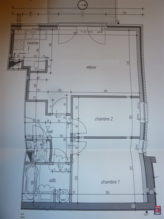 Appartement au rez-de-jardin