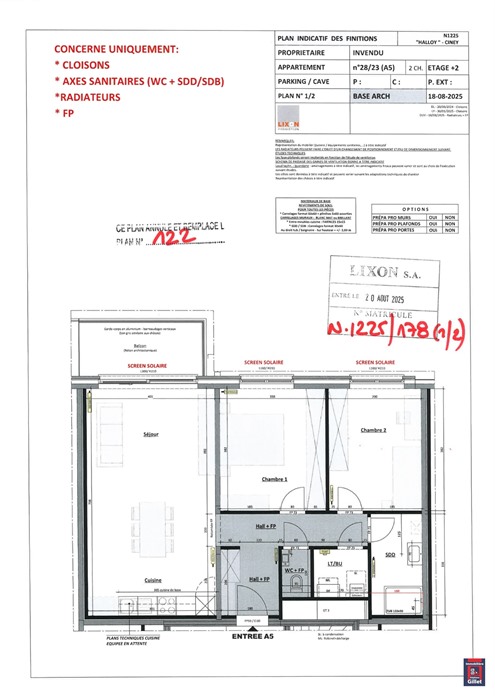 Magnifique appartement 2 chambres