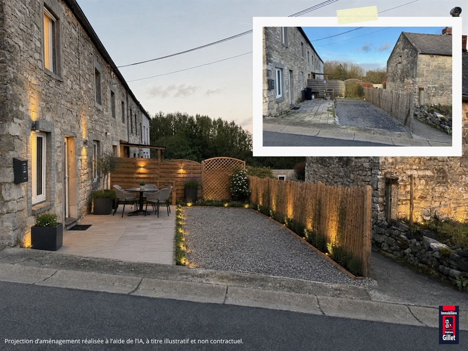 Maison en pierre au beau potentiel d’aménagement