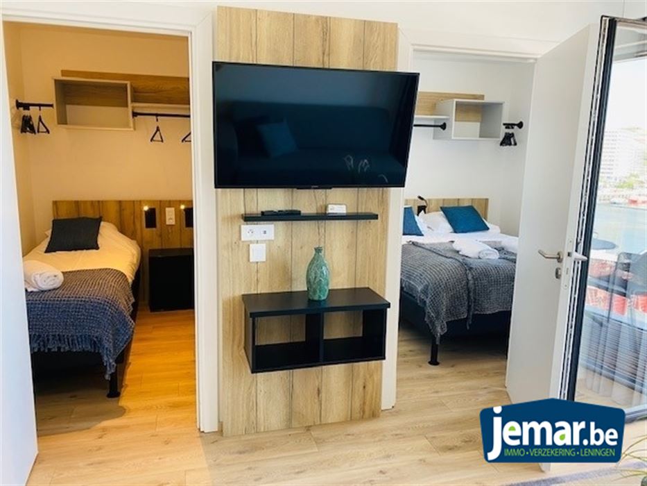 Modern appartement met 2 slaapkamers, terras en schitterend zicht over de haven van Boulogne-sur-Mer