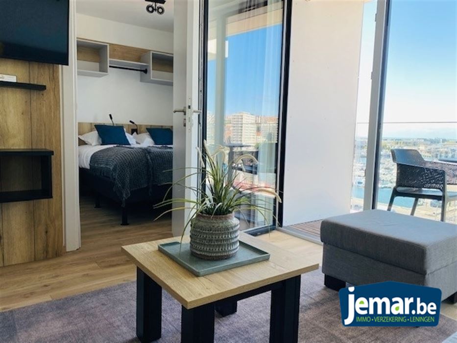 Modern appartement met 2 slaapkamers, terras en schitterend zicht over de haven van Boulogne-sur-Mer