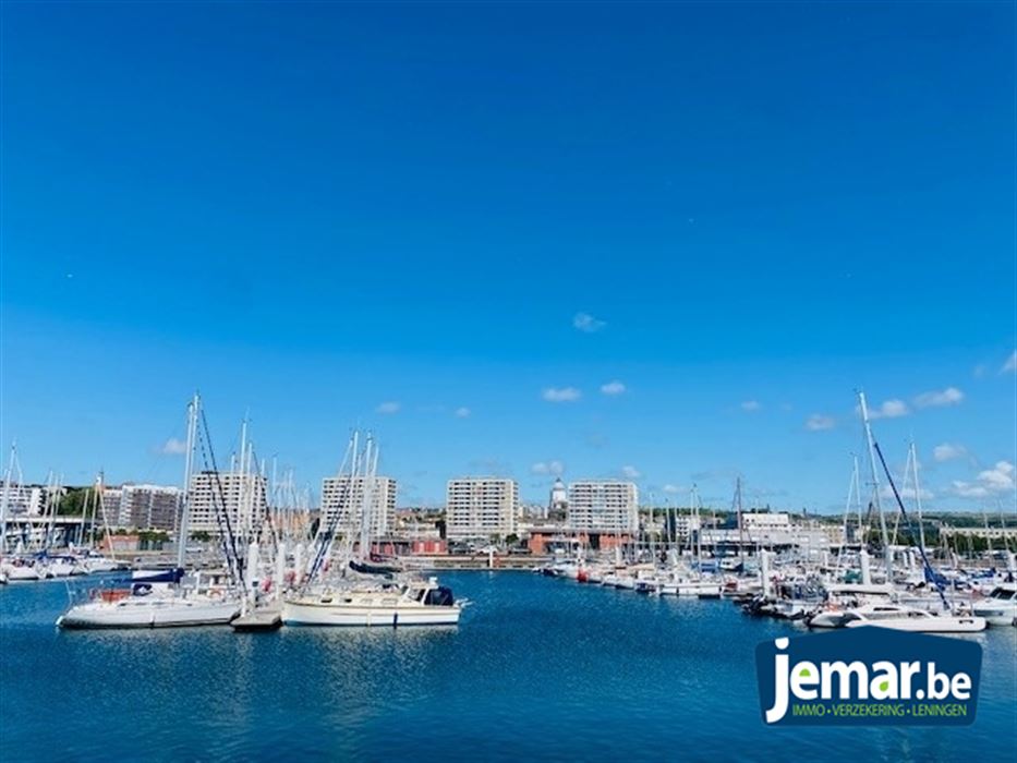 Modern appartement met 2 slaapkamers, terras en schitterend zicht over de haven van Boulogne-sur-Mer