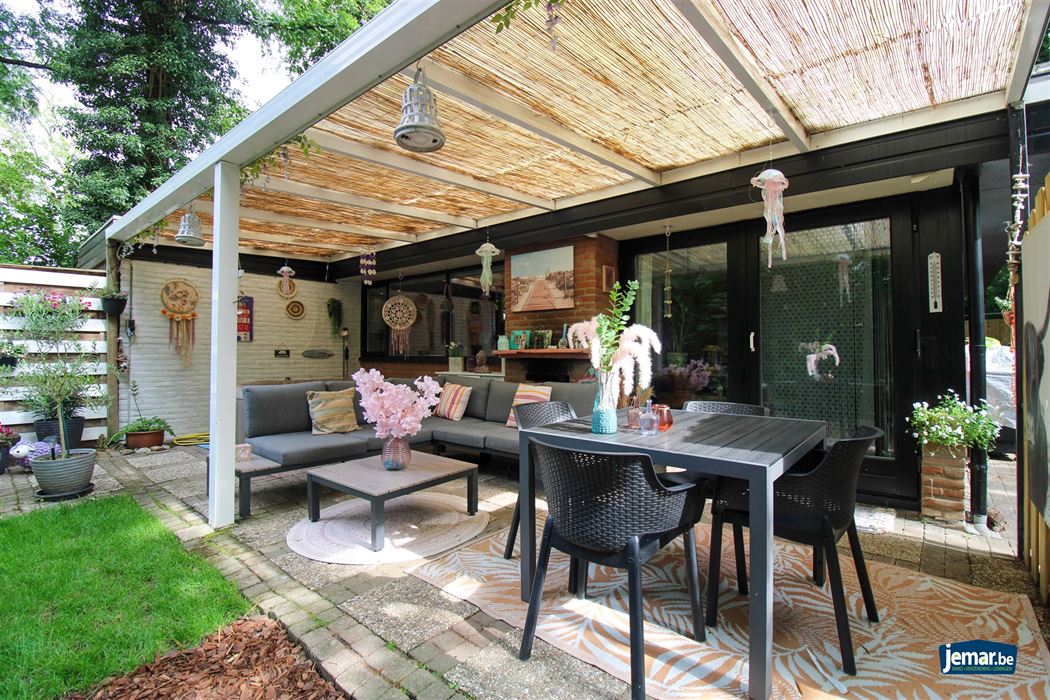 Bungalow met 2 slaapkamers op prachtig gelegen perceel van 4a11ca op vakantiedomein Sonnevijver te Rekem!