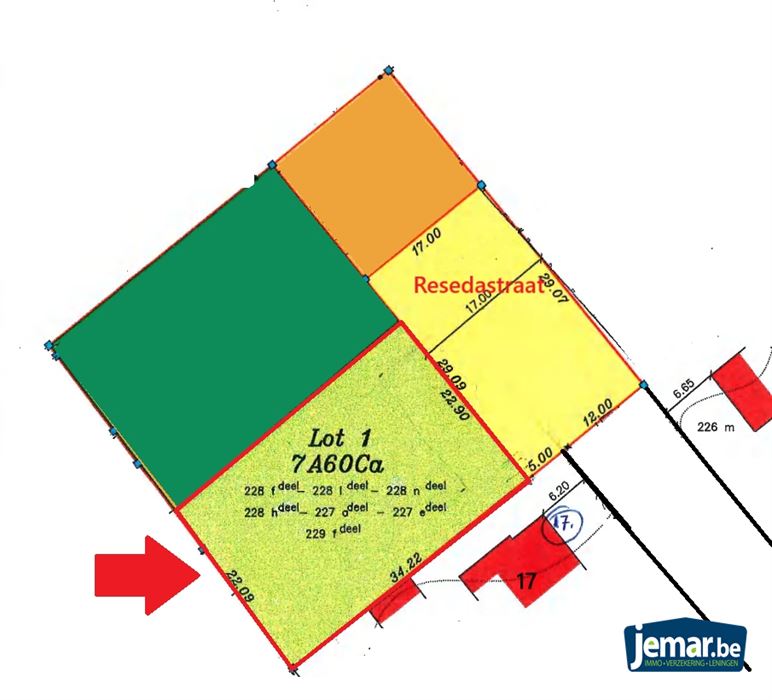 Charmante bouwgrond op een doodlopende straat!