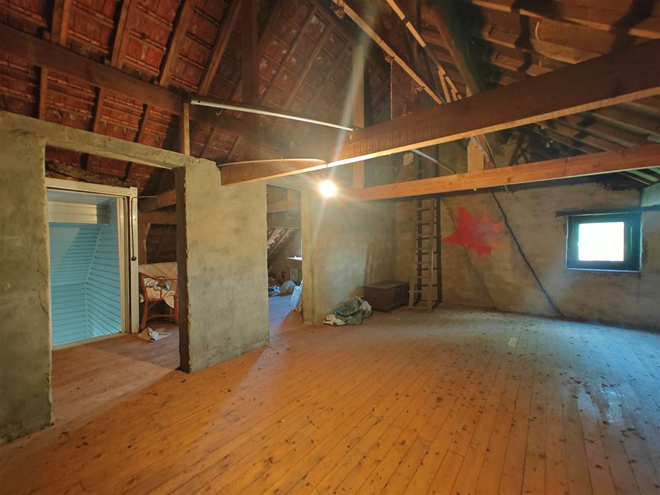 Ruime te renoveren woning met tuin, garages en eindeloos potentieel in Maasmechelen.