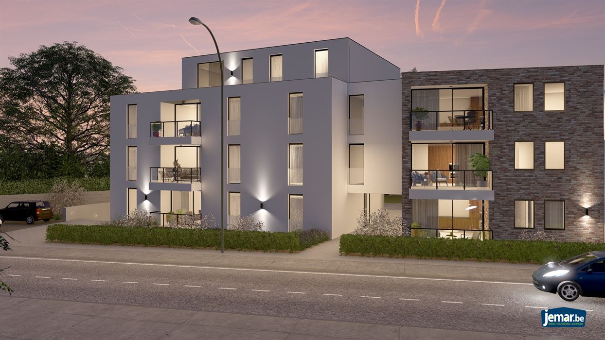 Gelijkvloers appartement met terras