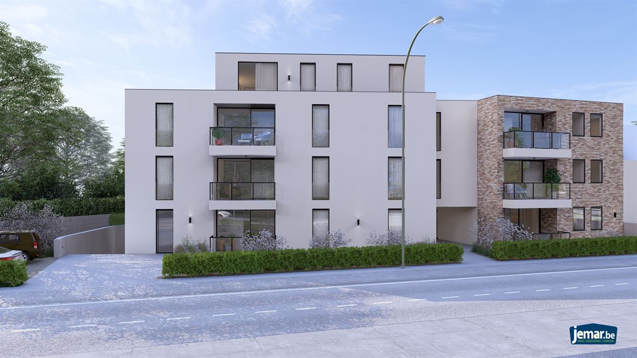 Gelijkvloers appartement met terras