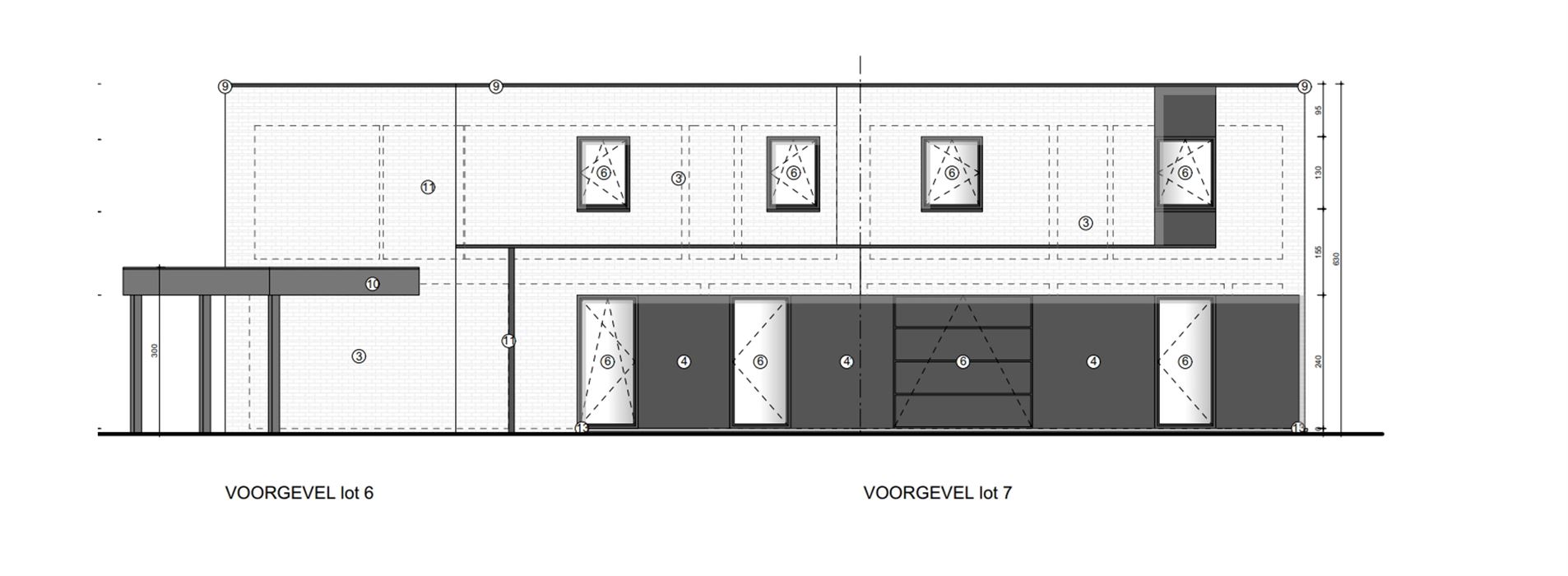 Moderne halfopen nieuwbouwwoning met 3 volwaardige slaapkamers.
