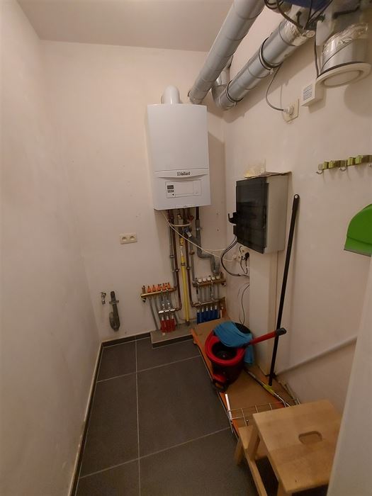 gelijkvloers appartement met 1 slaapkamer en ruim terras in Maasmechelen!