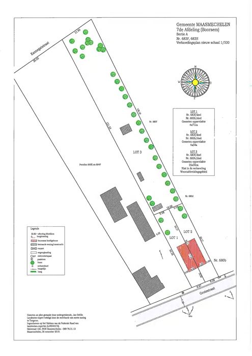 Bouwgrond voor halfopen bebouwing in het rustige Boorsem!