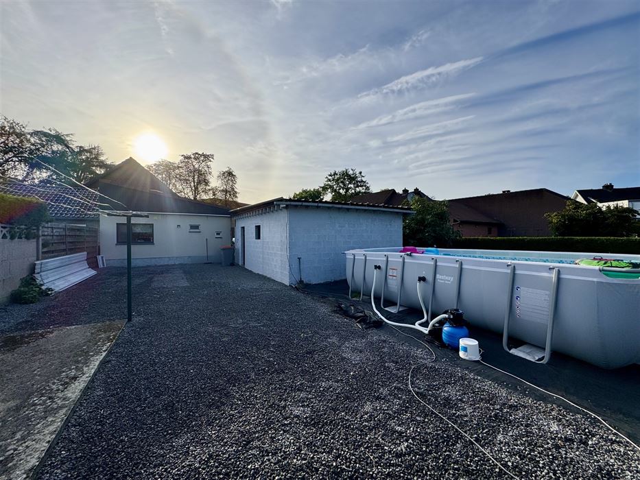 Mijnwerkerswoning met tuin