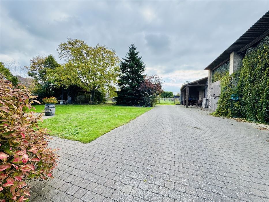 Hoeve met paardenaccomodatie.