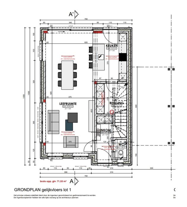 Nieuwbouwwoning met 3 slaapkamers