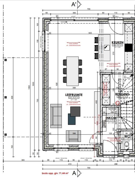 Nieuwbouwwoning met 3 slaapkamers