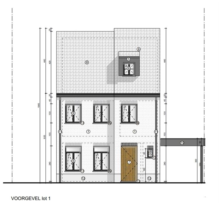 Nieuwbouwwoning met 3 slaapkamers