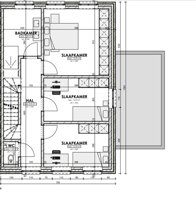 Nieuwbouwwoning met 3 slaapkamers