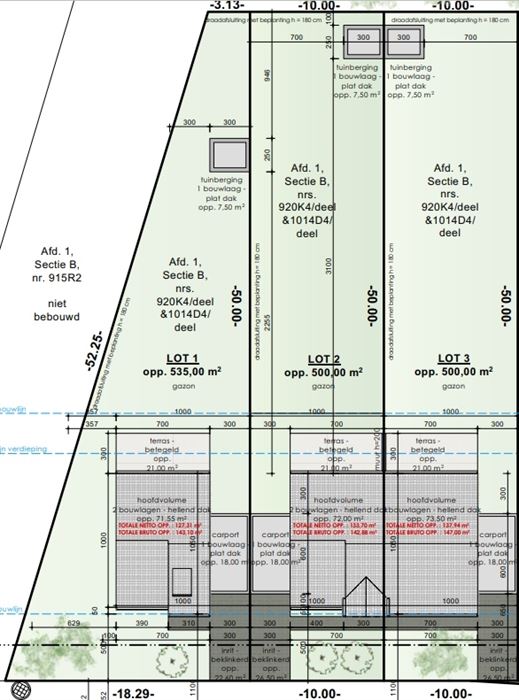 Nieuwbouwwoning met 3 slaapkamers