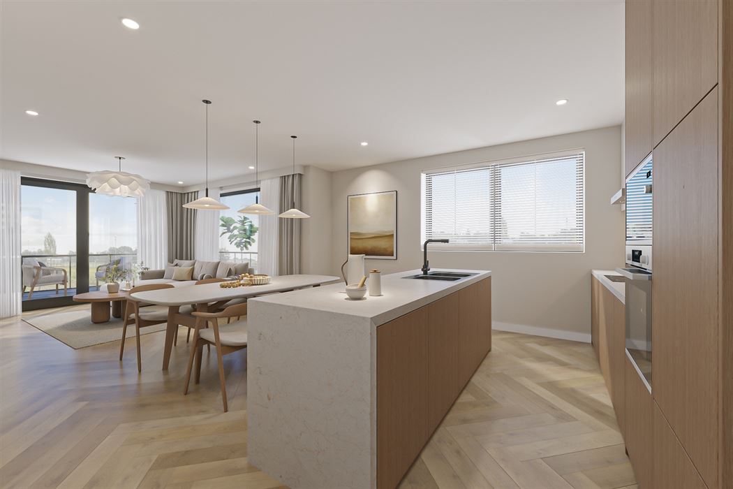Gelijkvloers appartement