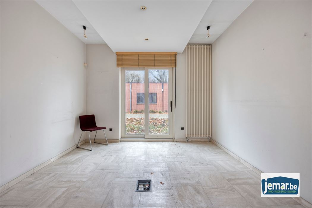 Villa met professionele opslagruimte, kelder en kantoorruimtes.