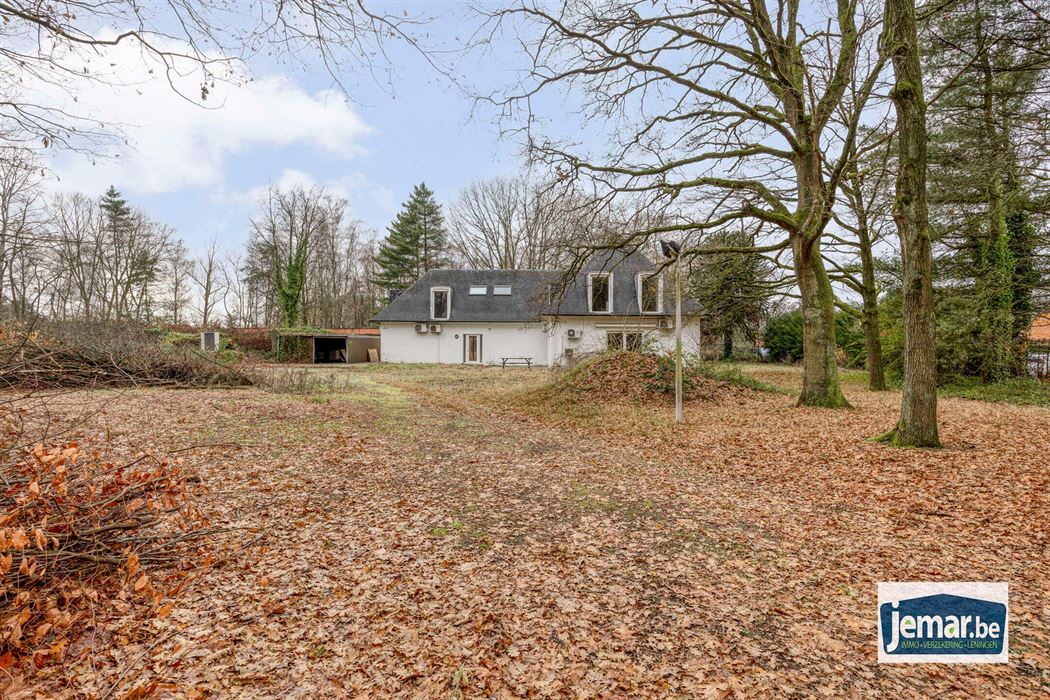 Villa met professionele opslagruimte, kelder en kantoorruimtes.