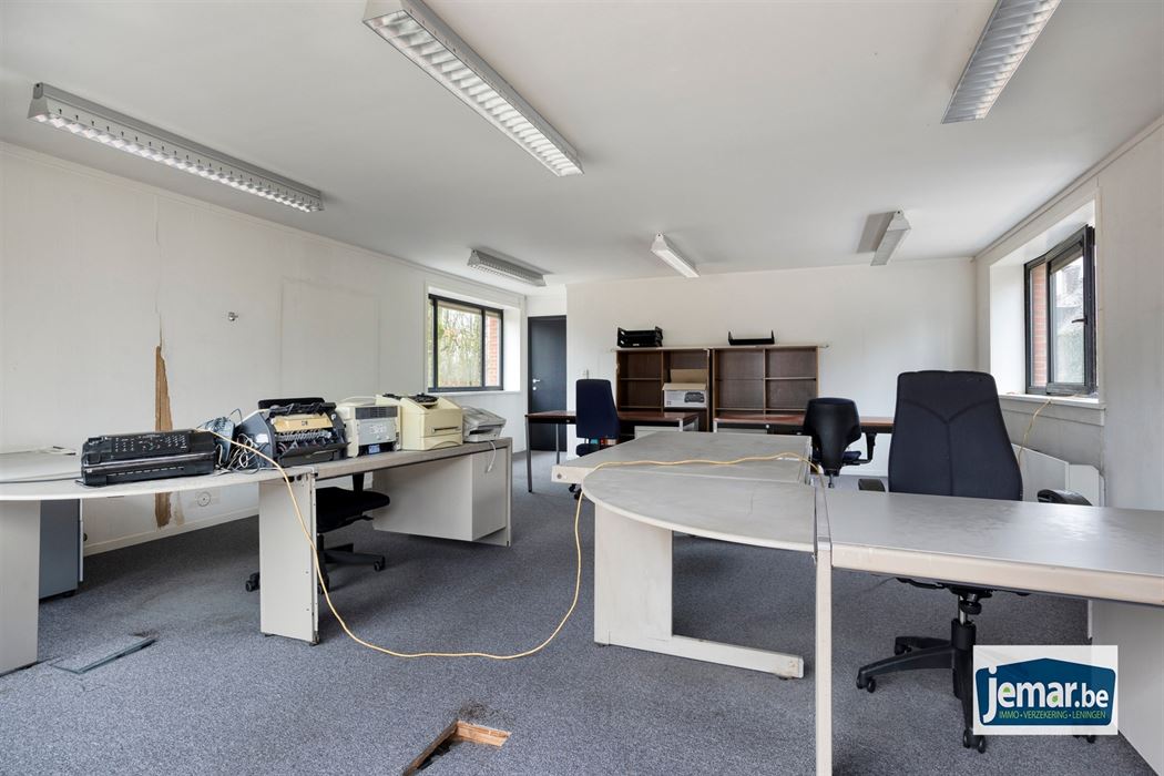Villa met professionele opslagruimte, kelder en kantoorruimtes.