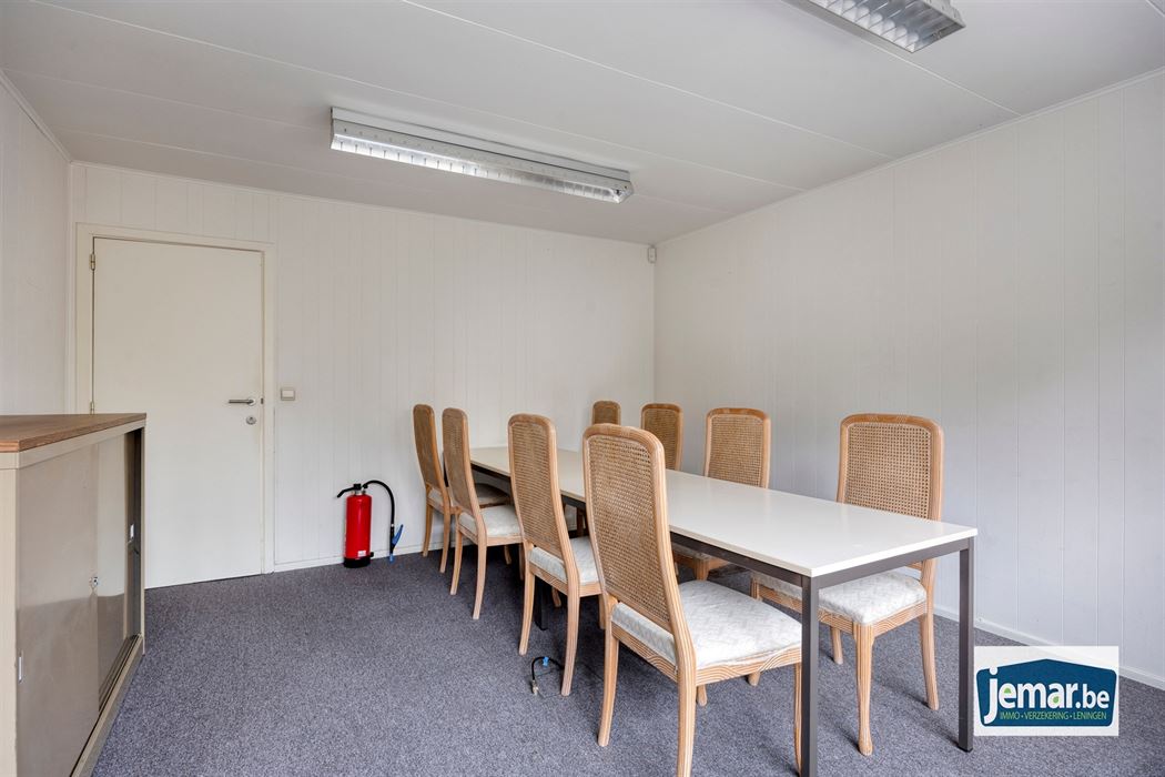 Villa met professionele opslagruimte, kelder en kantoorruimtes.