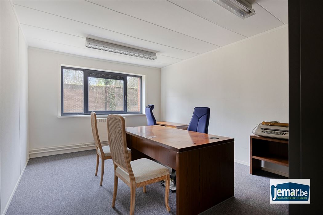 Villa met professionele opslagruimte, kelder en kantoorruimtes.