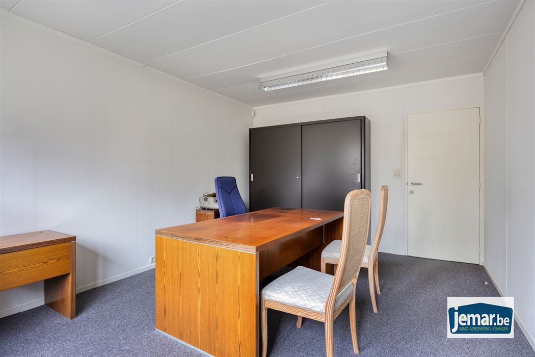 Villa met professionele opslagruimte, kelder en kantoorruimtes.