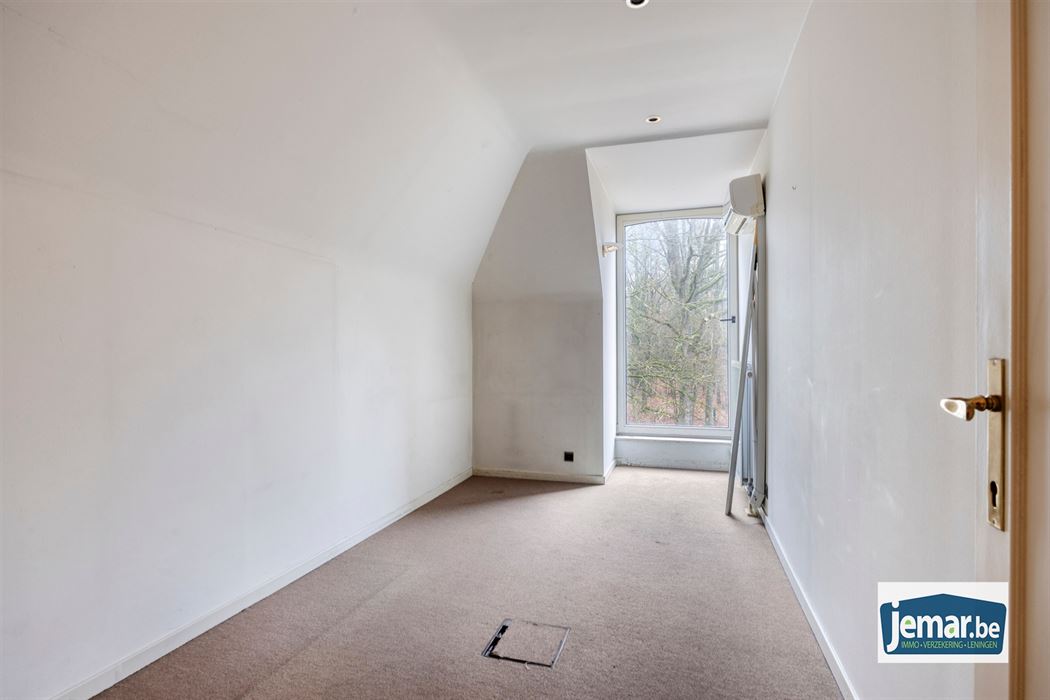 Villa met professionele opslagruimte, kelder en kantoorruimtes.