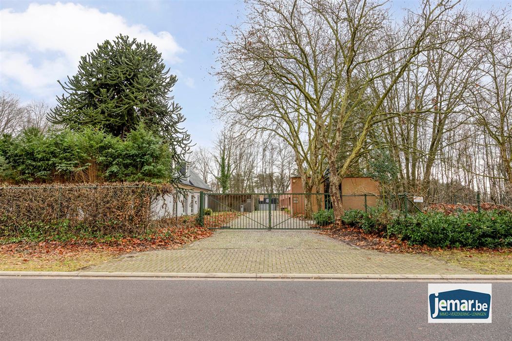 Villa met professionele opslagruimte, kelder en kantoorruimtes.