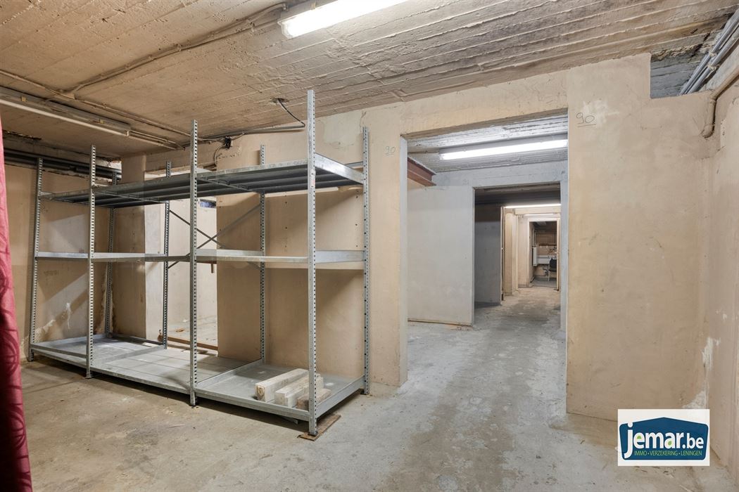Villa met professionele opslagruimte, kelder en kantoorruimtes.