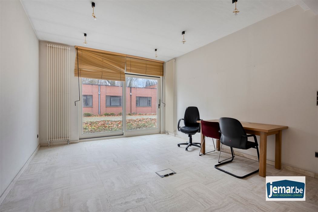 Villa met professionele opslagruimte, kelder en kantoorruimtes.