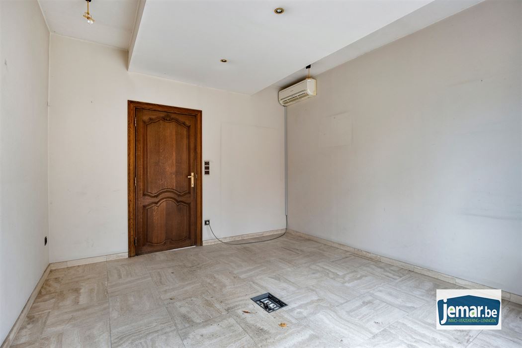 Villa met professionele opslagruimte, kelder en kantoorruimtes.