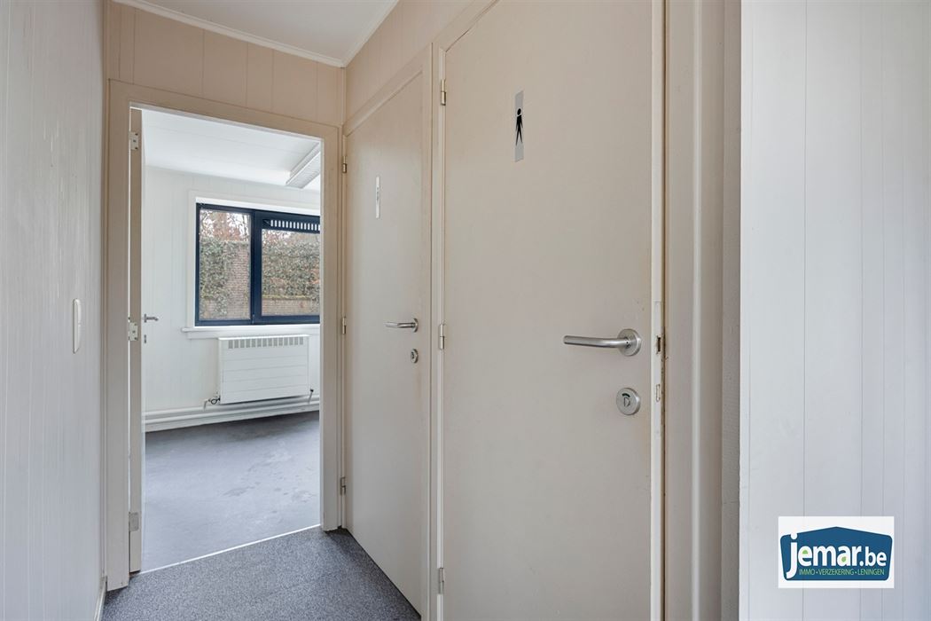 Villa met professionele opslagruimte, kelder en kantoorruimtes.