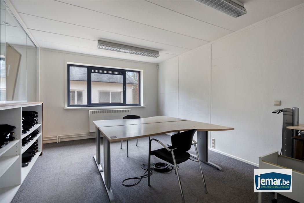 Villa met professionele opslagruimte, kelder en kantoorruimtes.
