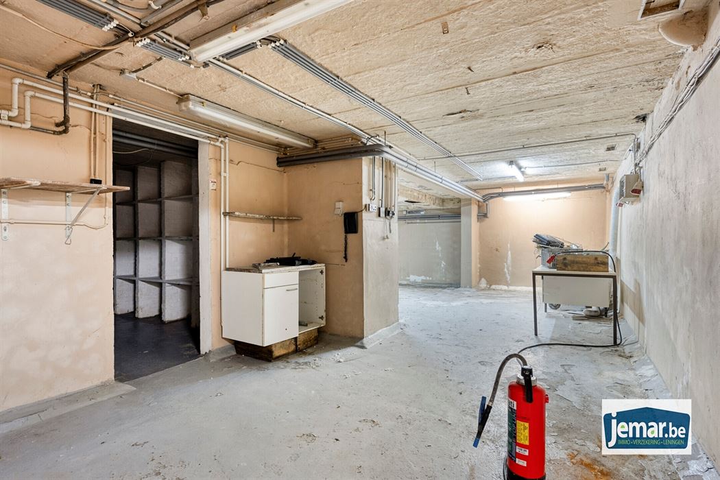 Villa met professionele opslagruimte, kelder en kantoorruimtes.
