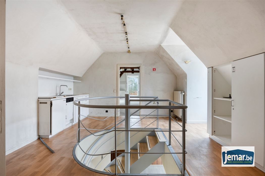 Villa met professionele opslagruimte, kelder en kantoorruimtes.